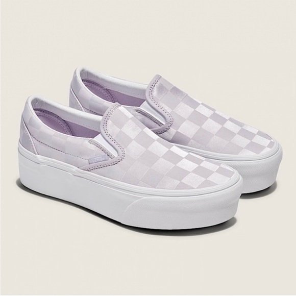 Vans Shoes - Vans Classic Slip-On Stackform
Checkerboard Shoe Women 7.0 US